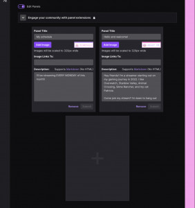 Adding and Editing Twitch Info Panels from your Mobile Device 4
