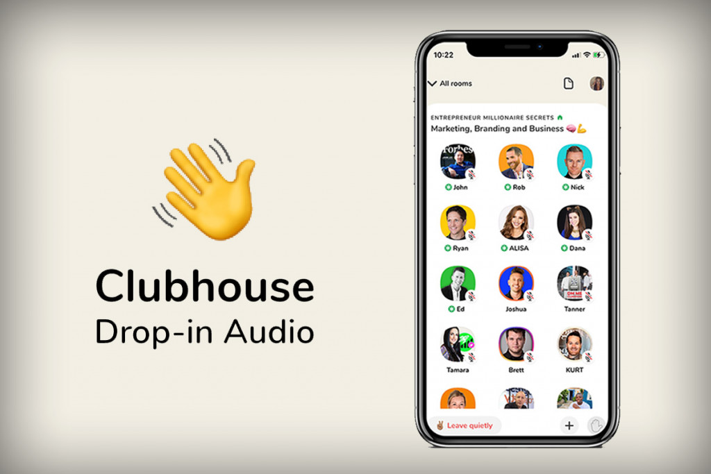 Clubhouse drop in audio